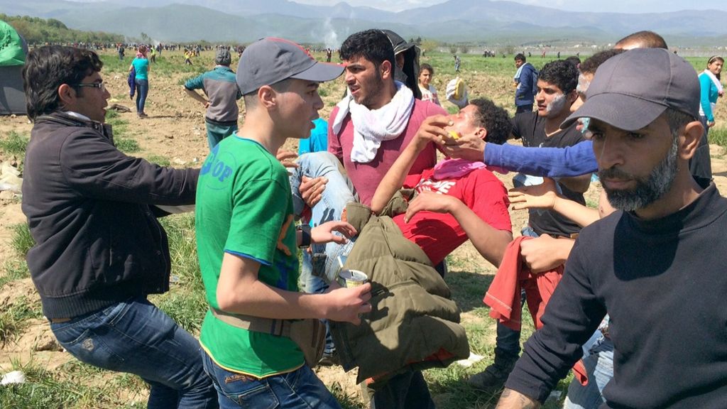 Flüchtlingslager: Griechenland erhebt Vorwürfe gegen Mazedonien