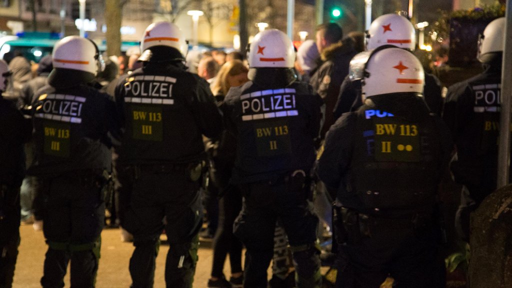 Botschaft der Stuttgarter Polizei: Wer die Konfrontation sucht, ist auf dem Irrweg