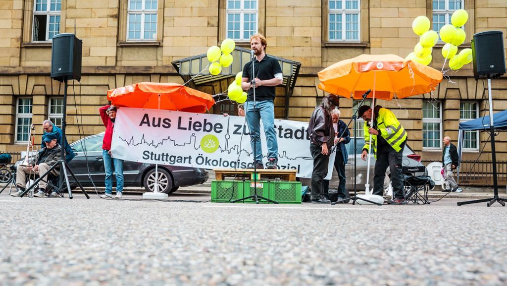 Vor der Kommunalwahl in Stuttgart: SÖS/Linke: Provokation als politisches Selbstverständnis