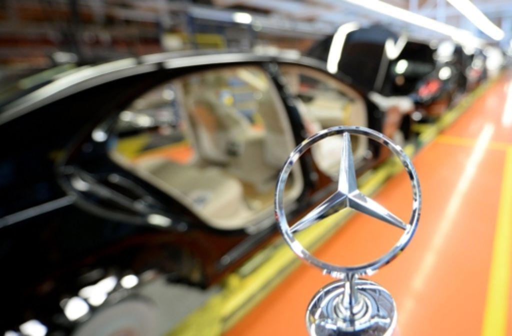Daimler kann mit seinem Gewinn im Jahr 2013 zufrieden sein. Foto: dpa