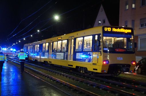 Ein Mann ist bei einem Unfall mit einer Stadtbahn in Stuttgart-Wangen ums Leben gekommen. Foto: 7aktuell.de/Andreas Werner/7aktuell.de | Andreas Werner
