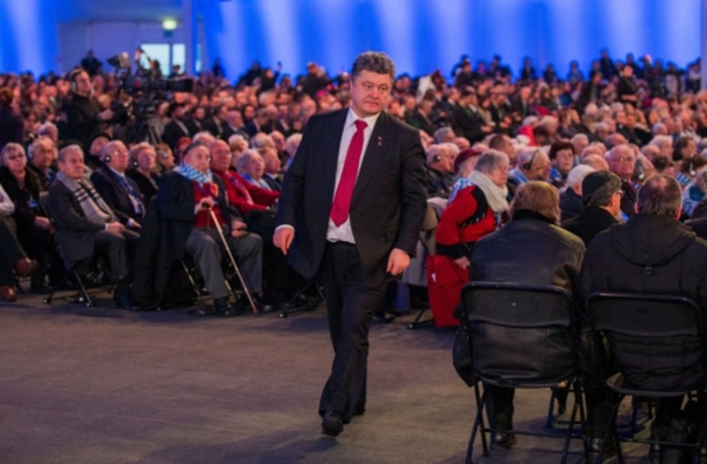 Der ukrainische Präsident Petro Poroshenko