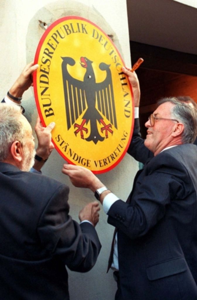 25 Jahre deutsche Einheit – die Feiern zum Jahrestag der Wiedervereinigung haben am Freitag in Frankfurt begonnen.