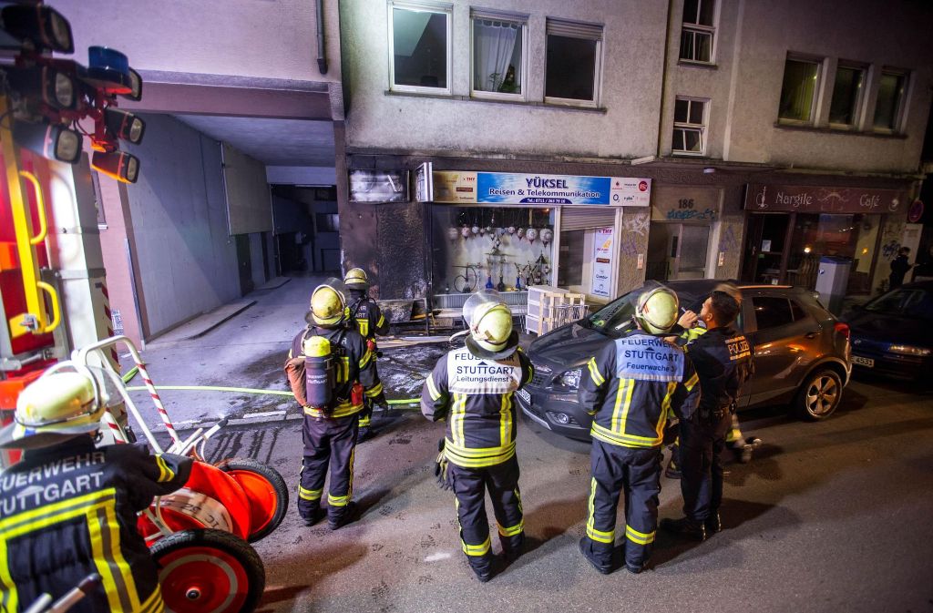 Die Feuerwehr hat den Brand in Stuttgart-Ost schnell unter Kontrolle.
