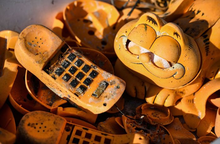 Rätsel um angespülte Garfield-Telefone gelöst