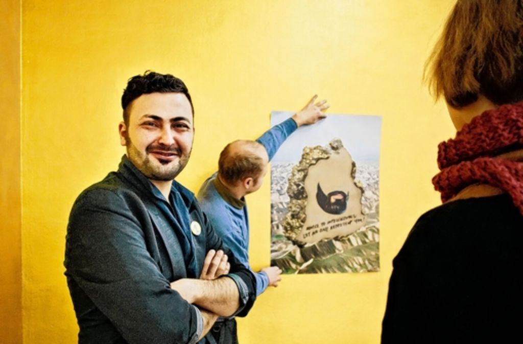 Adnyn Yildiz geht im Künstlerhaus neue Wege Foto: Heiss