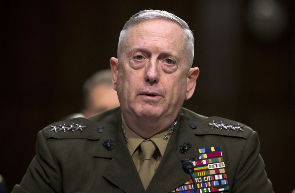 Der pensionierter Vier-Sterne-General James Mattis (66) wird Verteidigungsminister. Er ist ein harter Kritiker der Nahost-Politik von US-Präsident Barack Obama.
