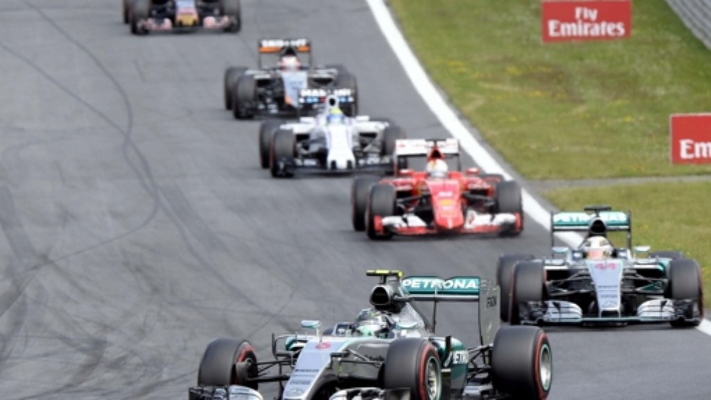 Formel 1 - GP von Österreich: Mercedes-Pilot Nico Rosberg triumphiert in Spielberg