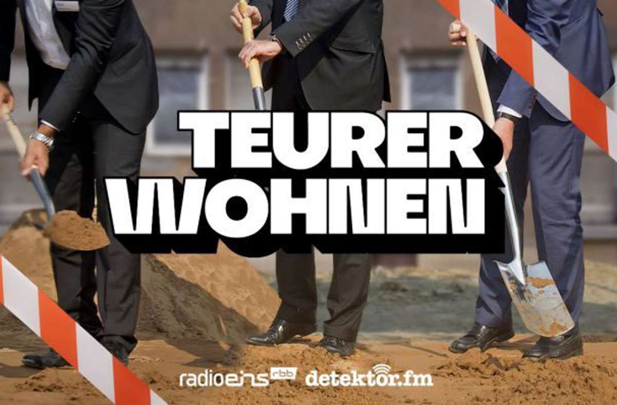 Der Podcast „Teurer Wohnen“ geht eher investigativ an Themen heran.