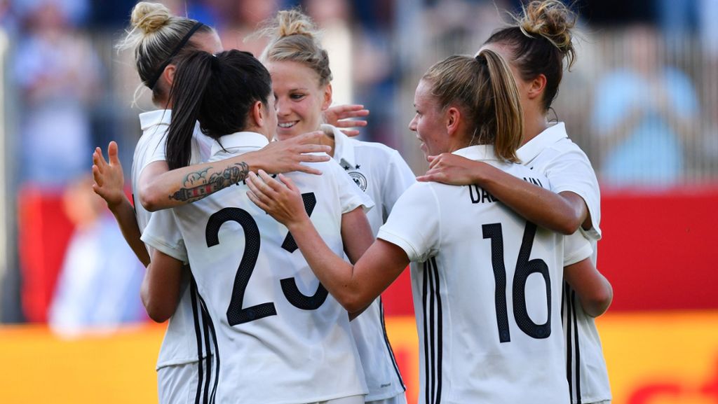 EM-Generalprobe gegen Brasilien: Deutsche Fußball-Frauen gewinnen hoch verdient