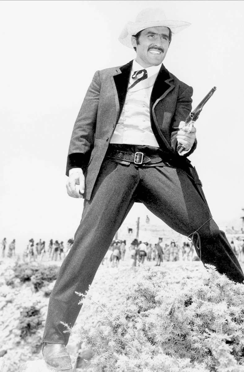 Der Mann, der Nscho-tschi erschoss: Mario Adorf als Frederick Santer in „Winnetou I“ von 1963