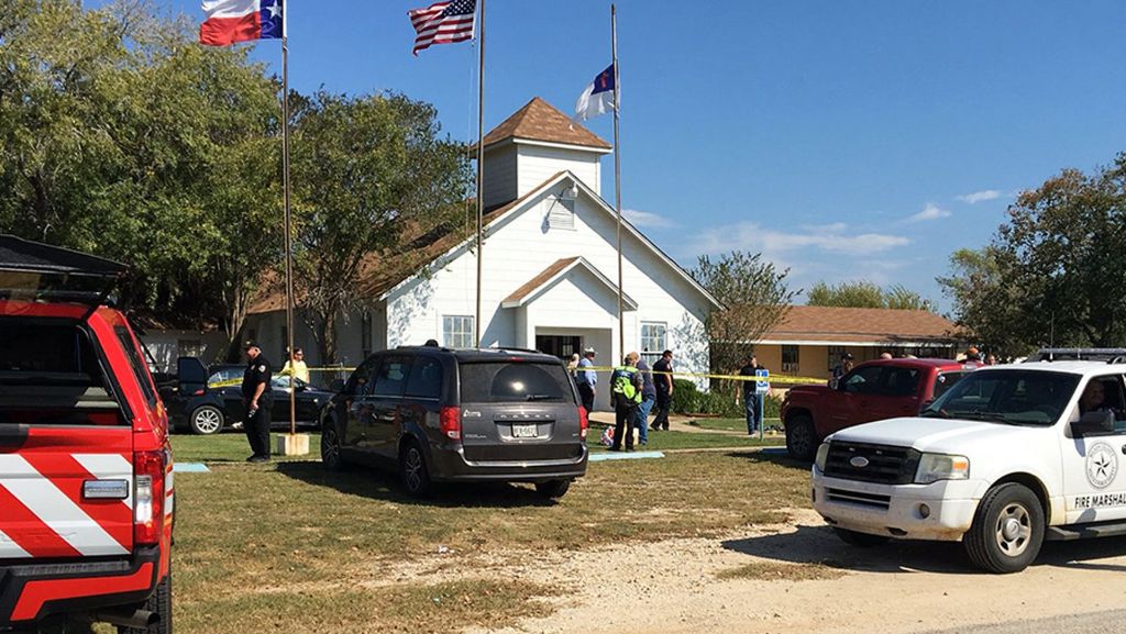 Blutbad in Texas: Schießerei in Kirche fordert mehr als 20 Tote