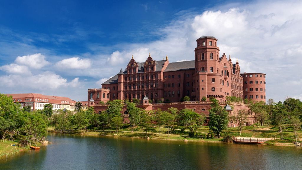 Neuer Campus von Huawei: Tech-Konzern baut Heidelberger Schloss in China nach