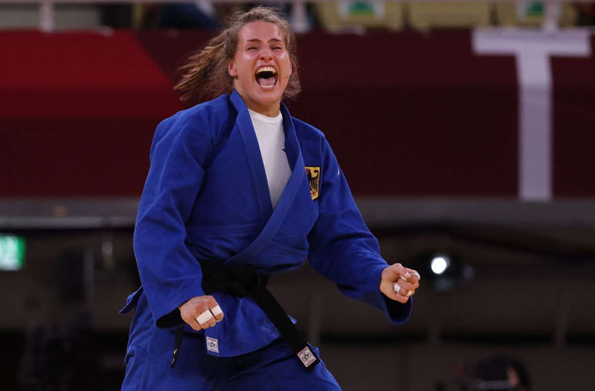 Anna-Maria Wagner, Bronze im Judo