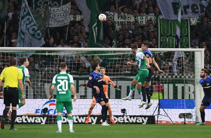 Werder Bremen schlägt Hertha BSC