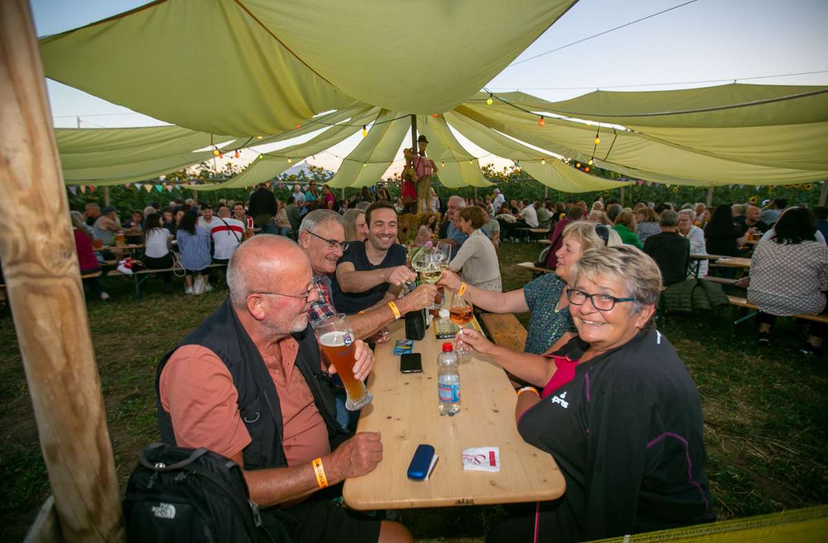 Impressionen vom Goldgelb-Festival in Aichwald.