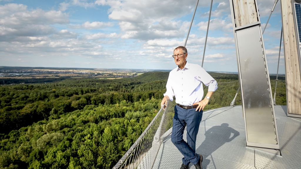 Aussichtspunkte in Stuttgart und der Region: Der Schönbuchturm wirkt wie ein Magnet