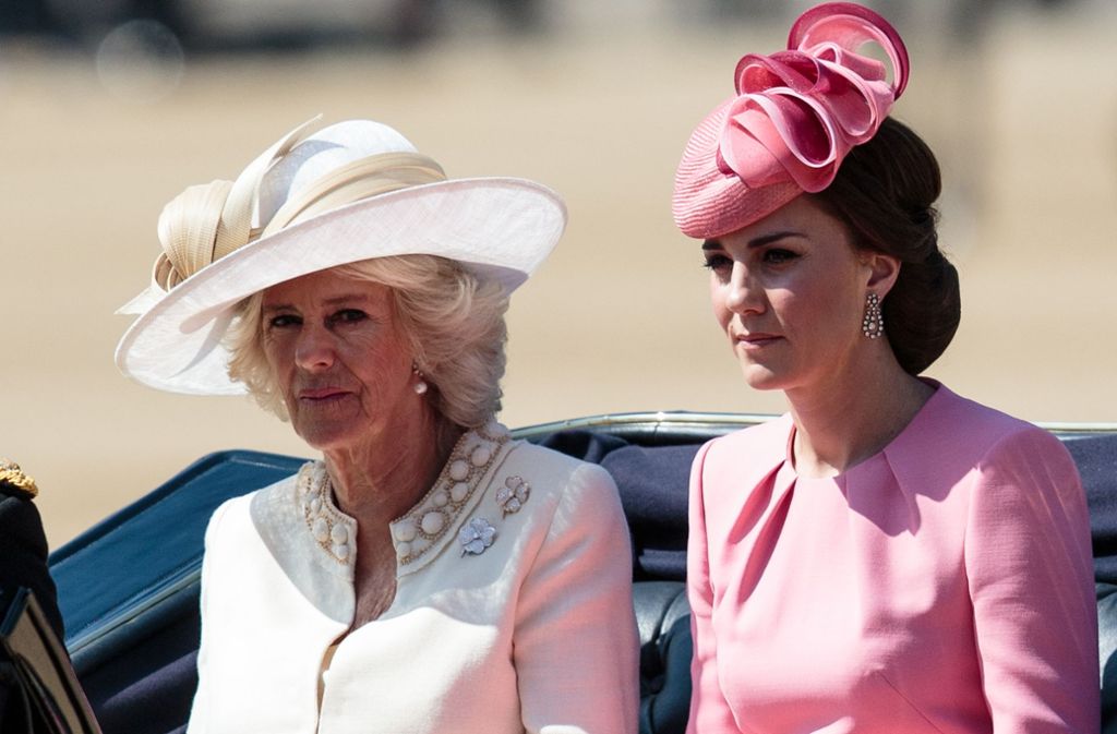 Herzogin Kate teilte sich eine Kutsche mit Herzogin Camilla.