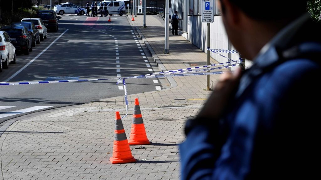 Terrorangriff in Belgien: Zwei Polizisten niedergestochen