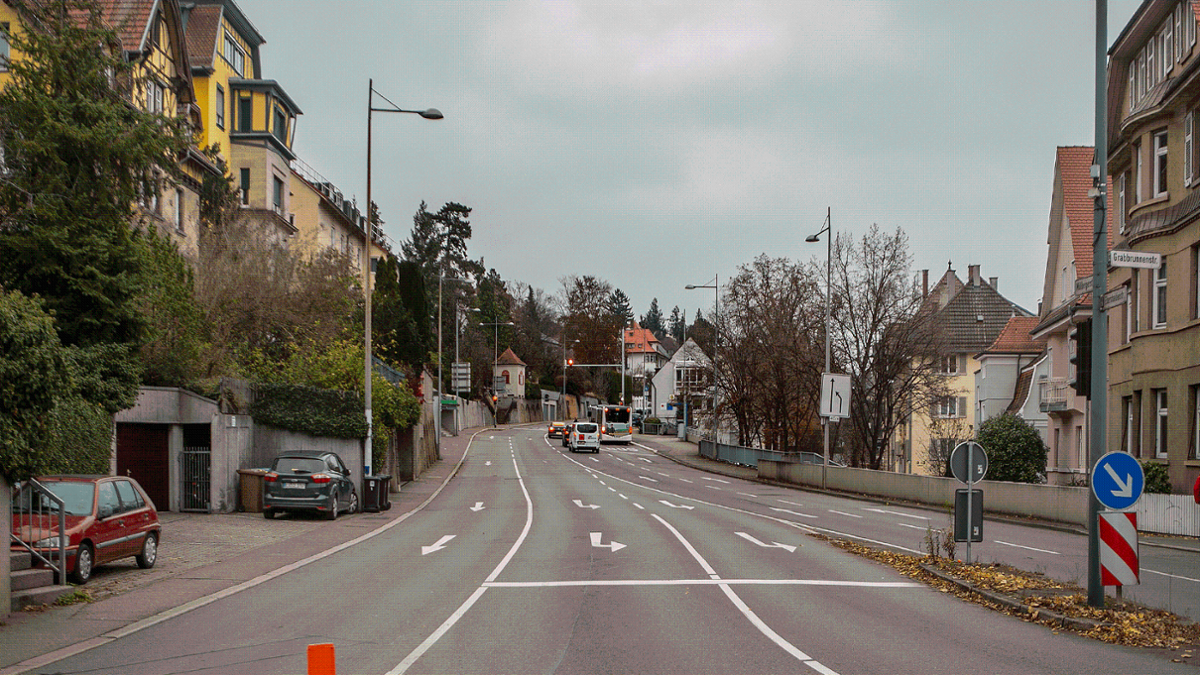 Esslingen Früher und Heute: Das Bügeleisen fiel Ringstraßenausbau zum Opfer