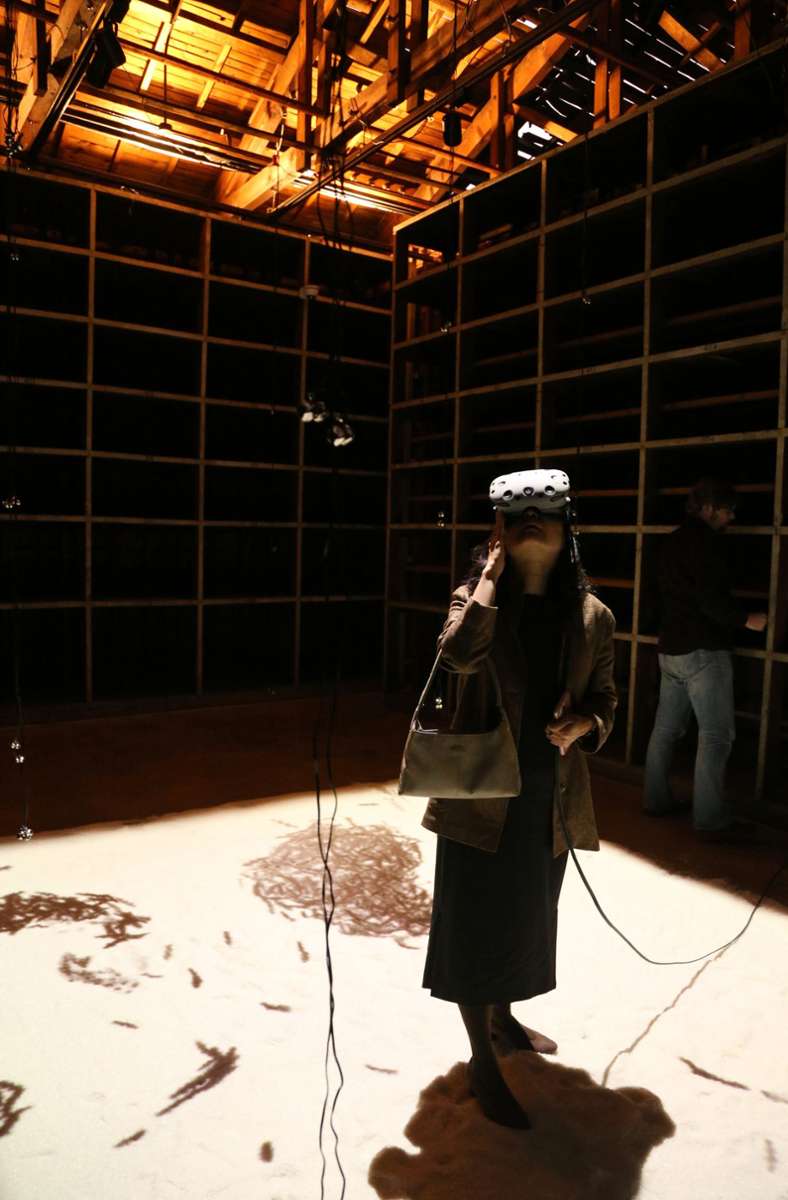 Die VR-Installation „Conservation of Shadows“ von Artificial Nature
