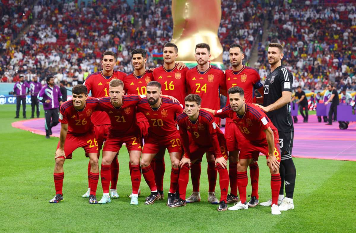 Die spanische Nationalmannschaft
