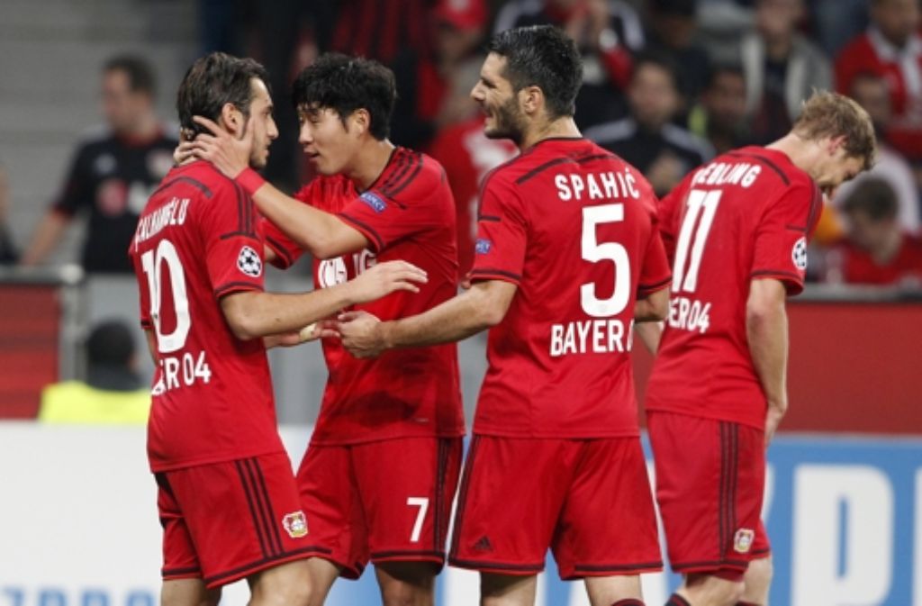 Bayer Leverkusen schlägt Benfica Lissabon 3:1