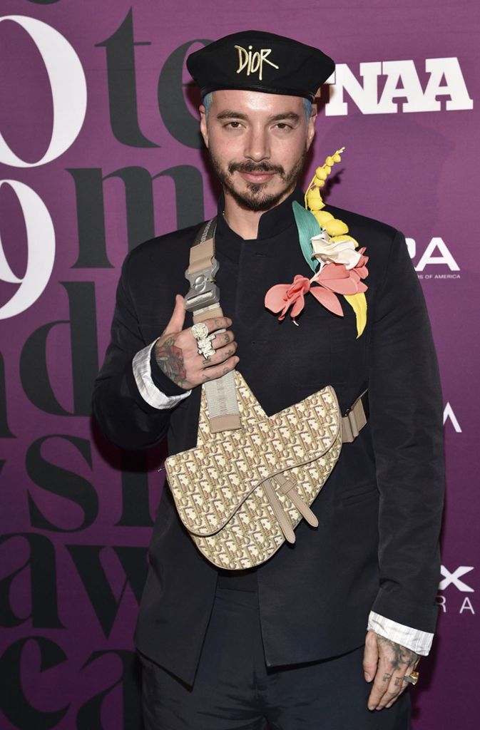 Der kolumbianische Sänger J Balvin erhielt den Award Style Influencer of the Year.