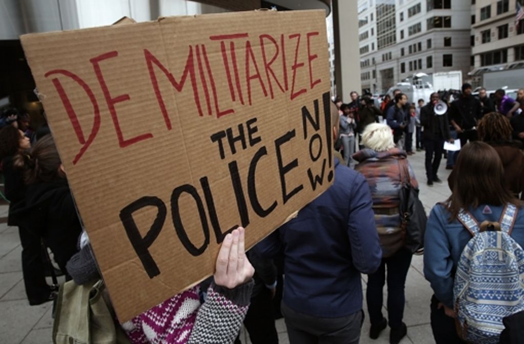 Demonstranten in Washington.