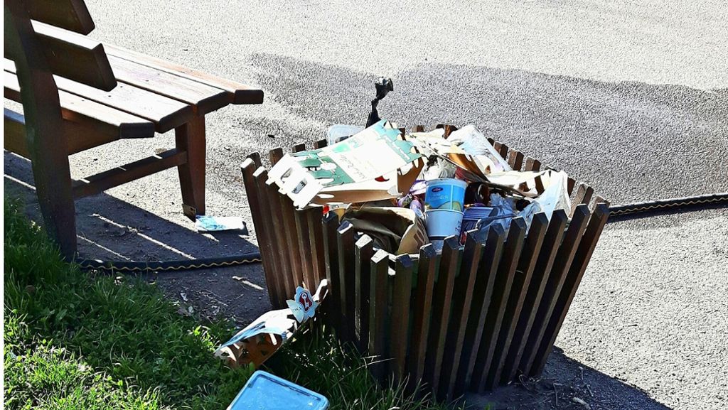 Stuttgart-Nord: Die Sonne lässt die Müllberge wachsen