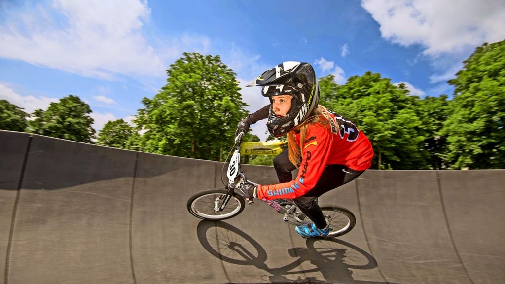 BMX-Fahrerin Sandra Pavokovic: Ehrgeiz auf zwei Rädern