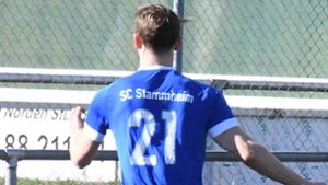 Fußball-Bezirksliga Stuttgart: Der höherklassige Neuzugang eröffnet den Stammheimer Torreigen