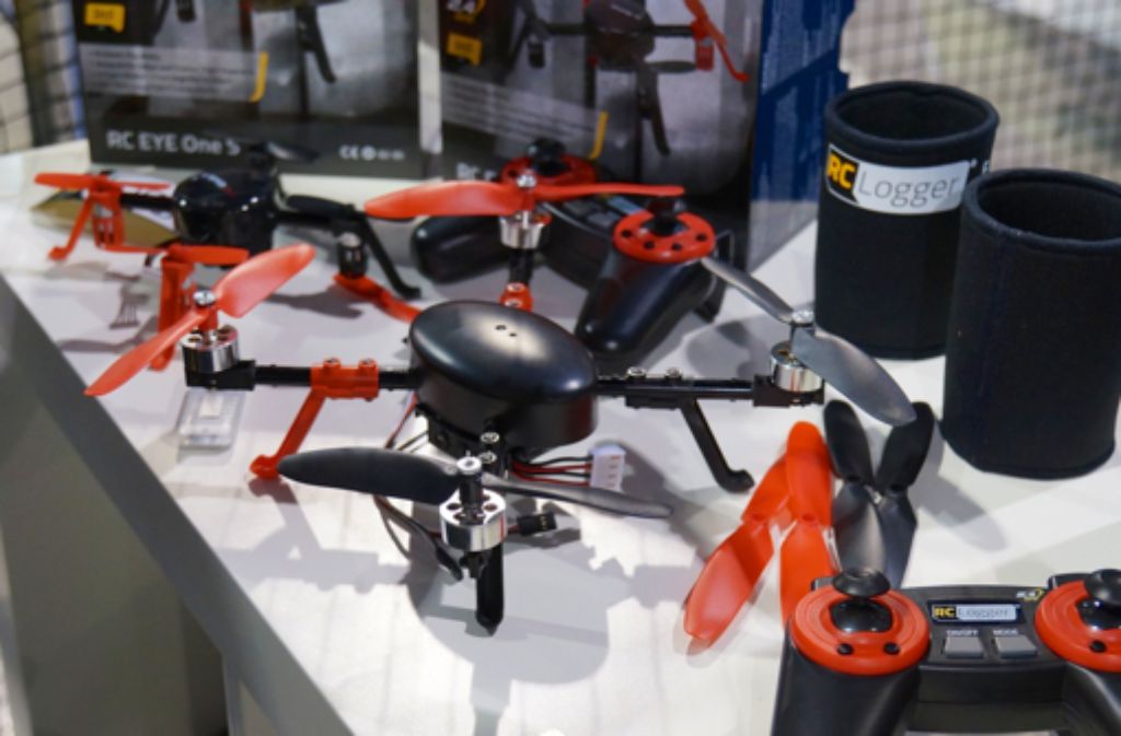 Vom Spielzeug bis zum High-End-Quadrocopter: Auf der CES 2014 in Las Vegas erfreuen sich Drohnen großer Beliebtheit.
