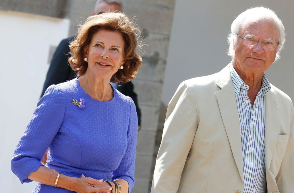 2018: Seit 42 Jahren verheiratet – König Carl Gustaf und Königin Silvia bei den Geburtstagsfeierlichkeiten ihrer Tochter Victoria.