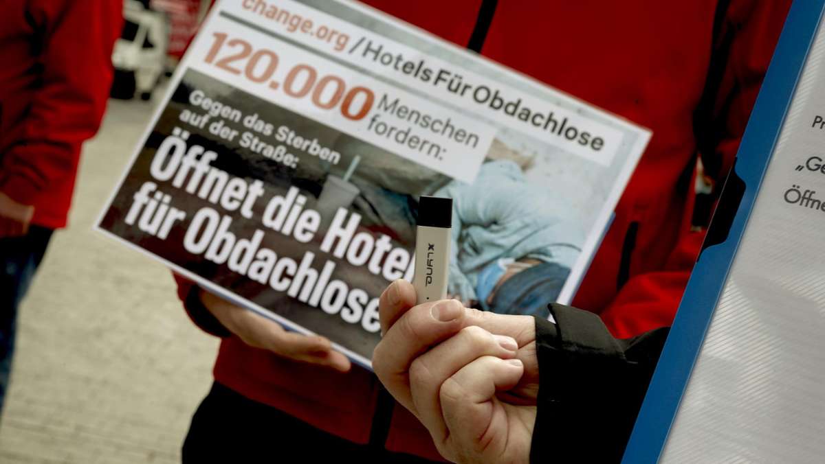 Trott-war in Stuttgart: Petition fordert mehr Unterkünfte für wohnungslose Menschen