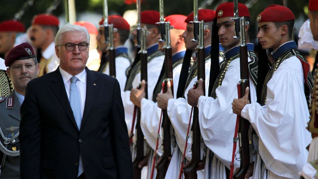 Bundespräsident Steinmeier in Griechenland: Besuch im „Herzen der Hölle“