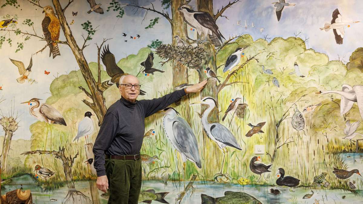 Künstler und Vogelexperte Eberhard Gabler: Das Zeichnen lässt ihn einfach nicht los