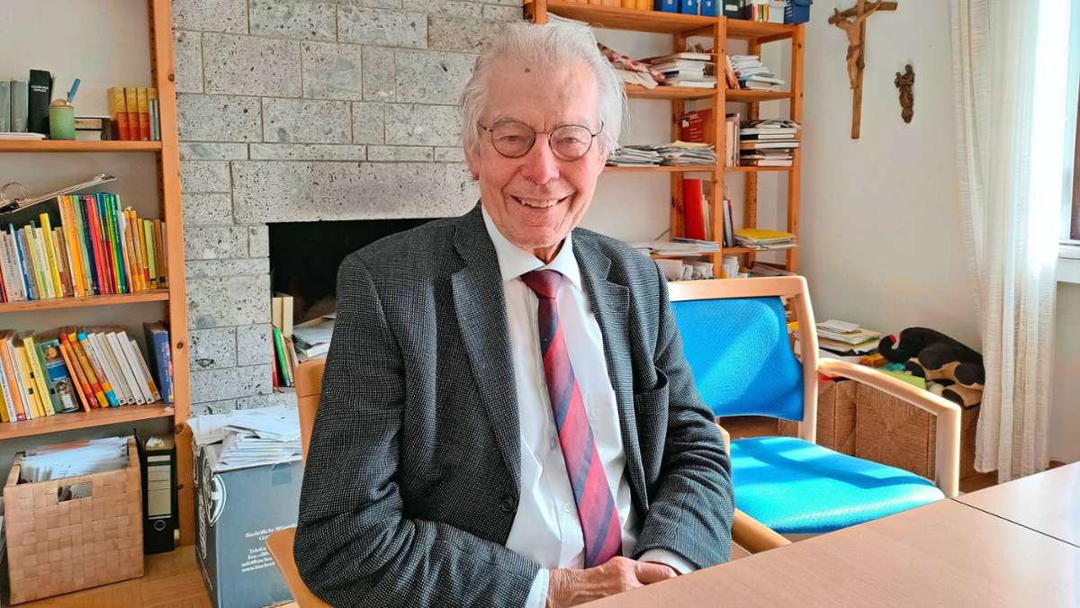 Abschied in Waiblingen: Pfarrer Franz Klappenecker im Ruhestand