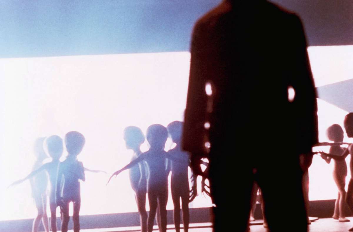 Treffpunkt Berg: die Aliens in Spielbegrs Film sind - zusammen mit dem Titelhelden aus Spielbergs „E.T.“ mit die freundlichsten Weltraumreisenden der Filmgeschichte.