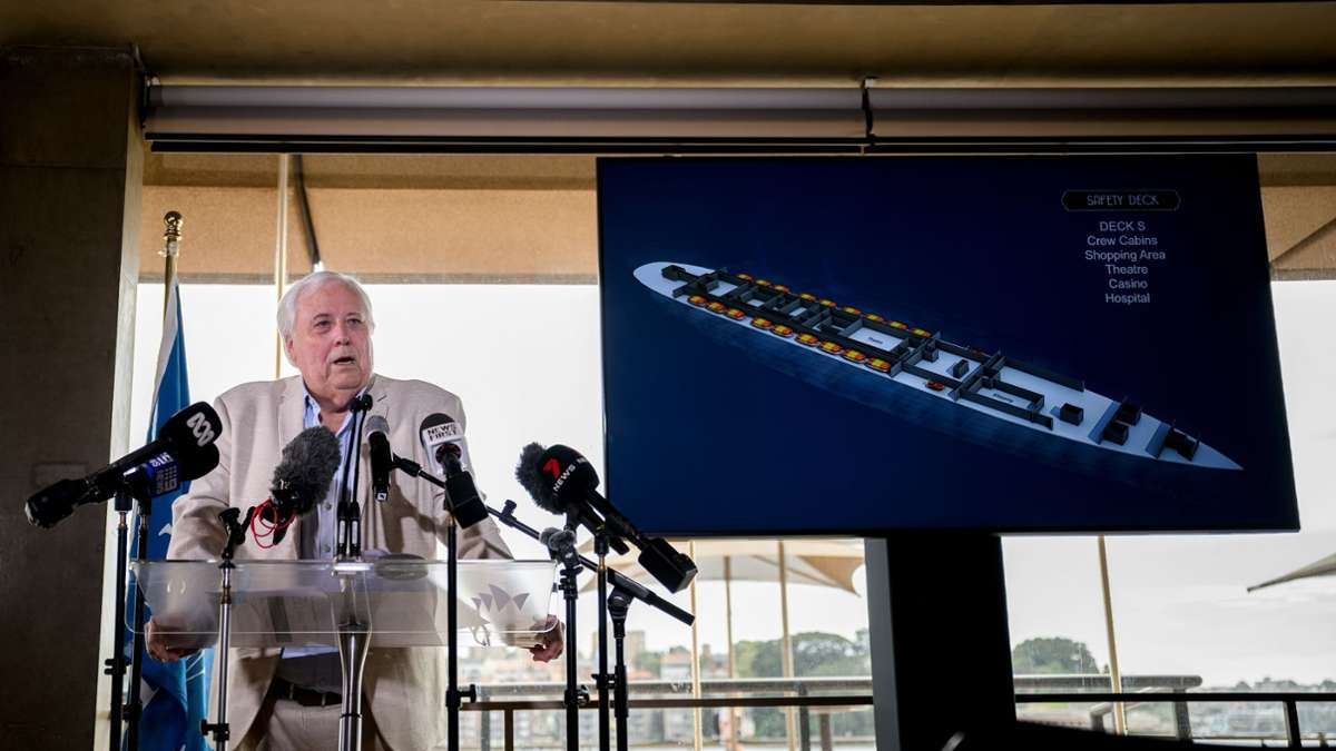 Schifffahrt: Australischer Milliardär will die Titanic nachbauen lassen