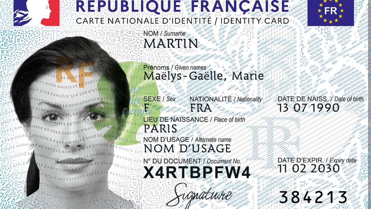  In Frankreich werden neue Personalausweise ausgestellt, doch nun tun sich ungeahnte Schwierigkeiten auf. 