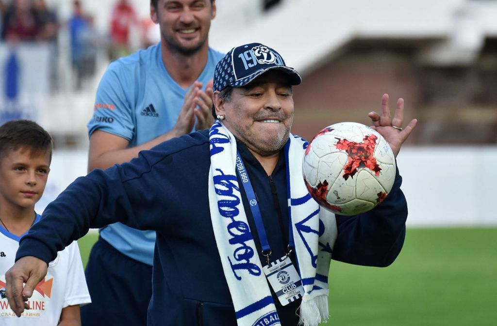 Doch in Brest ist Maradonas Welt wieder in Ordnung, in Weißrussland ist man stolz, den Argentinier - für viele immer noch der genialste Spieler der Geschichte - für sich gewonnen zu haben.