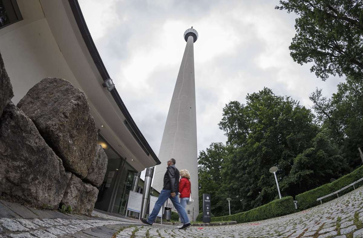 Stuttgarts Fernsehturm ist wieder empfangsbereit fürs Publikum.