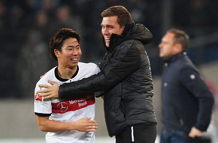 Premiere für VfB-Stürmer Asano