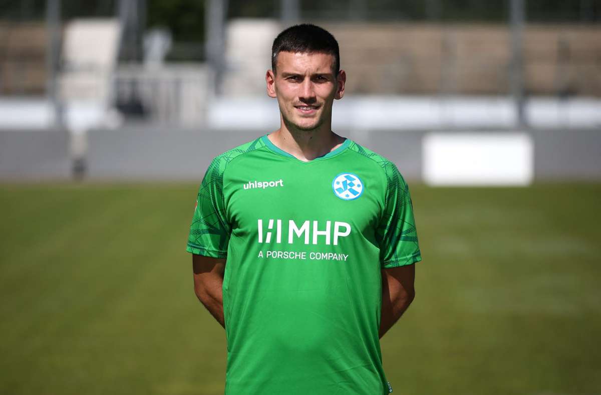 Ramon Castellucci (25) ist der Stammkeeper im Team von Mustafa Ünal.