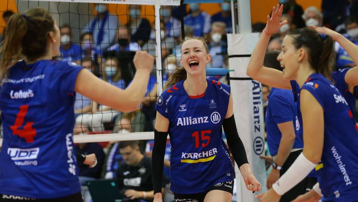 Dritter Sieg in Volleyball-Bundesliga: Der neue Jugendstil bei Allianz MTV Stuttgart