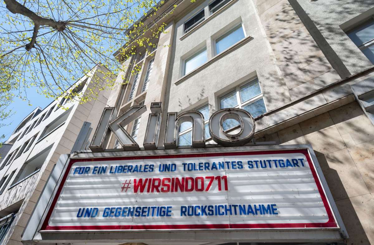 Stuttgarter Kino mit Botschaft
