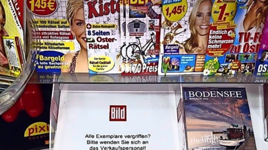 Boykott der Bild-Zeitung: Rutesheim sorgt bundesweit für Aufsehen