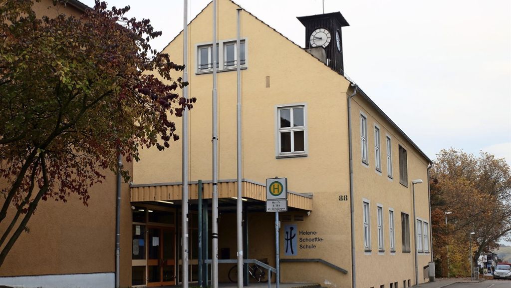 Förderschule in Steinhaldenfeld: Vorerst nur Schönheitsreparaturen