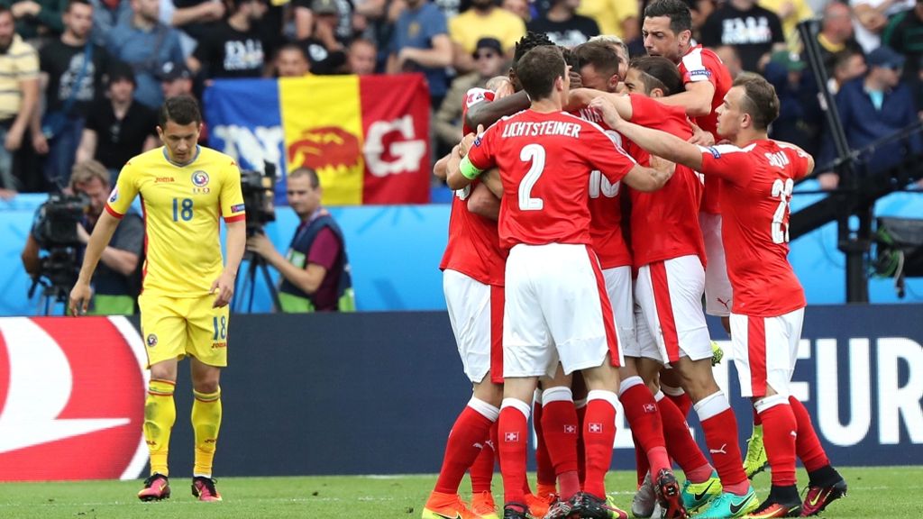 Fußball-EM: Schweiz-Rumänien: Schweiz verhindert knapp die Niederlage